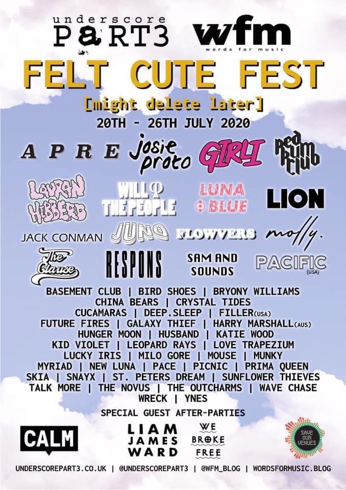 Oi this is gonna be naughty  <a href="/underscorepart3/">Underscorepart3</a> x <a href="/WFMBlog/">DEAD // Words For Music // DEAD</a> 

In all seriousness though, this is for two really amazing causes <a href="/theCALMzone/">CALM</a> and <a href="/musicvenuetrust/">Music Venue Trust</a> , so make sure you’re all tuning in and showing your support x