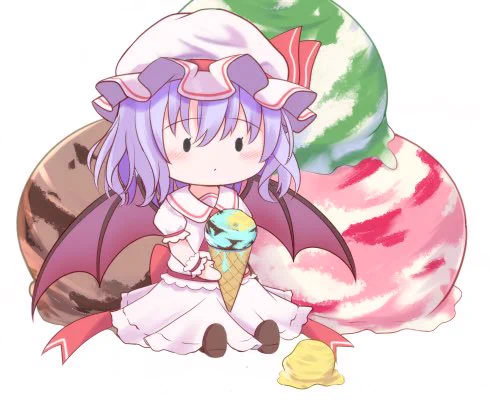 泣かないけどしょんぼりレミリア 