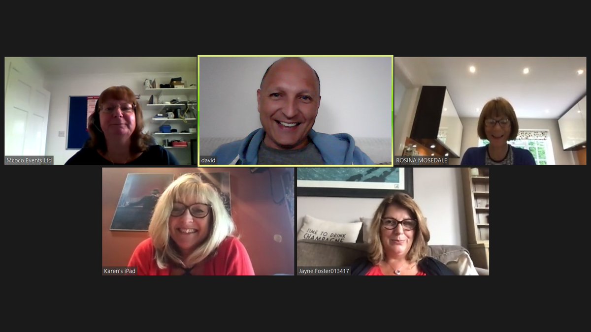 MCOCOevents's tweet photo. Great seeing everyone yesterday. Catching up on our weekly virtual meeting.
@Choicelocations @InLocoEvents @EventWorksLtd
@UniqueVenueFind @eventsbykt
We missed
@PandoraEvents7 @EasyTigerEvents @karen_tobookLtd
@sheer_edge @SovereignEvents
#mcoco #sticktogether #littlefamily https://t.co/tMRzkLRdxv