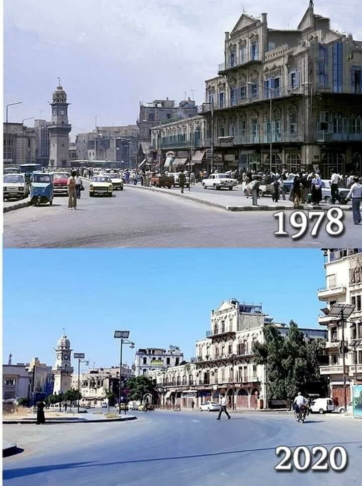 yeeesr90's tweet photo. 42 years and nothing has changed or developed in this main square of #Aleppo city , then someone asks you why did you rise up against Assad regim !! https://t.co/dsIkdkhdNX