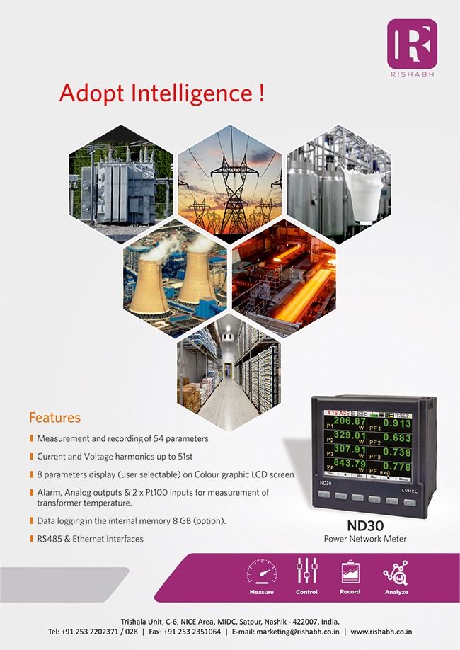 Rishabhipl's tweet photo. ND30 - Power network meter with Ethernet, recording and graphical screen from Lumel portfolio (Rishabh group company)
"Adopt Intelligence with Global Innovation"
#RishabhInstruments #lumel #digital #powernetworkmeters #analyzers #ethernet #programmable #graphical #innovation https://t.co/C447Adz3Gh