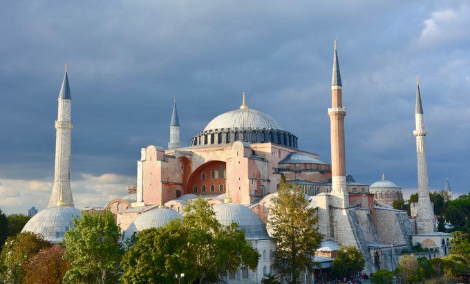 ICOMOS's tweet photo. ICOMOS and @IcomOfficiel express their concerns regarding the decision to reverse the status of Hagia Sophia from a museum to a mosque, and the possible repercussions on the conservation and accessibility of this outstanding cultural heritage. 
👉 https://t.co/MrSgrhjGyp https://t.co/thW0Lm6bfr