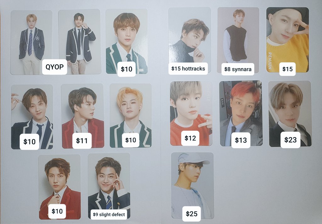 fullsunbuy's tweet photo. wts nct 
🌱taeyong empathy set (filmset, photoset + postcard) $35
🌱doyoung empathy set (filmset, photoset + postcard) $30
🌱haechan empathy postcard $4
others, please refer picture for price! 
✅paypal ✅ ww ($3.5 stamped, $8 tracked)
help rt @ncttradingusa @nctselling_USA https://t.co/Oqb7zHl0Uc