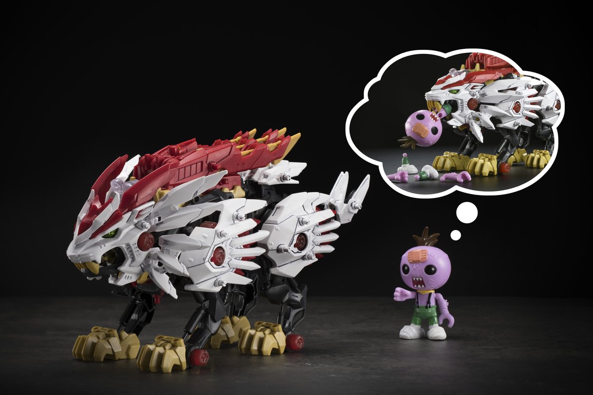 タカラトミー あのライオン種ゾイド ビーストライガー にも ゾンビーくんフィギュア は全く物怖じしません 発売まであと３日 ゾンビーくんのゾンビ化計画