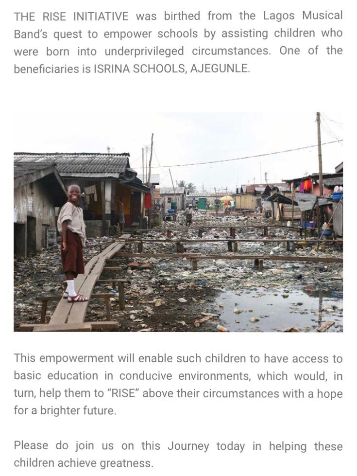 oseya_wins's tweet photo. Pls join the Lagos Music Band to put a smile on the faces of these kids. They deserve better.
Nothing is too small
#Allspoonscanbemadesilver
#LagosMusicalband
#LMB
#LMBBA https://t.co/5S16qnCXeP