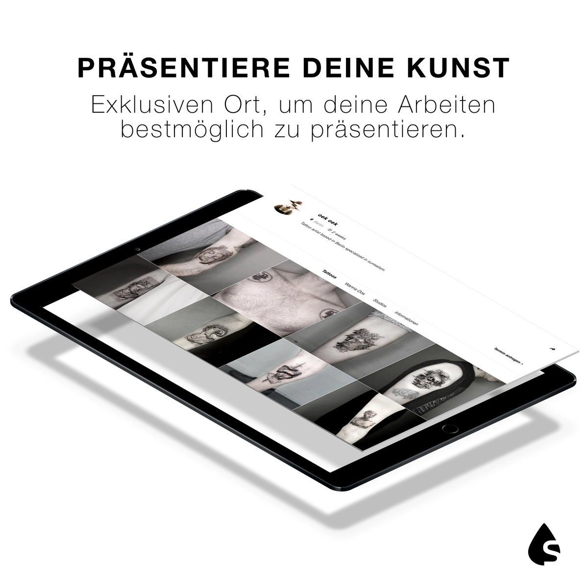 felixmarmann's tweet photo. Tattoos sind eine einzigartige Kunstform! 🌹 Wir erschaffen den passenden Ort dafür online. 🖤
Ein dedizierter Ort für die Tattoo-Szene.
https://t.co/ZjI2I9ln11 https://t.co/ESQ6u2NWk8