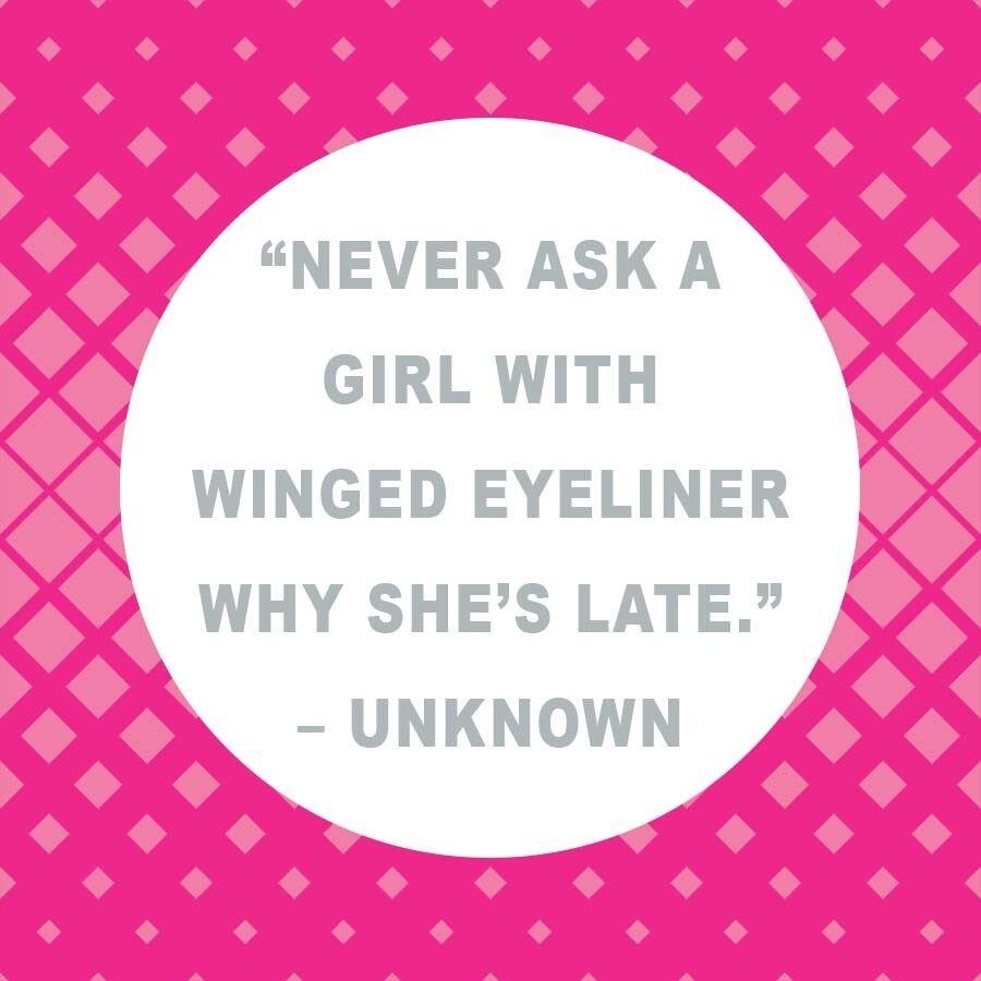 Safferz95's tweet photo. That is a mistake, she has definitely spent a lot of time on those wings. Have you conquered the winged eyeliner yet? 
#Eyeliner #Make-up #Winged https://t.co/3hkjoorsZl