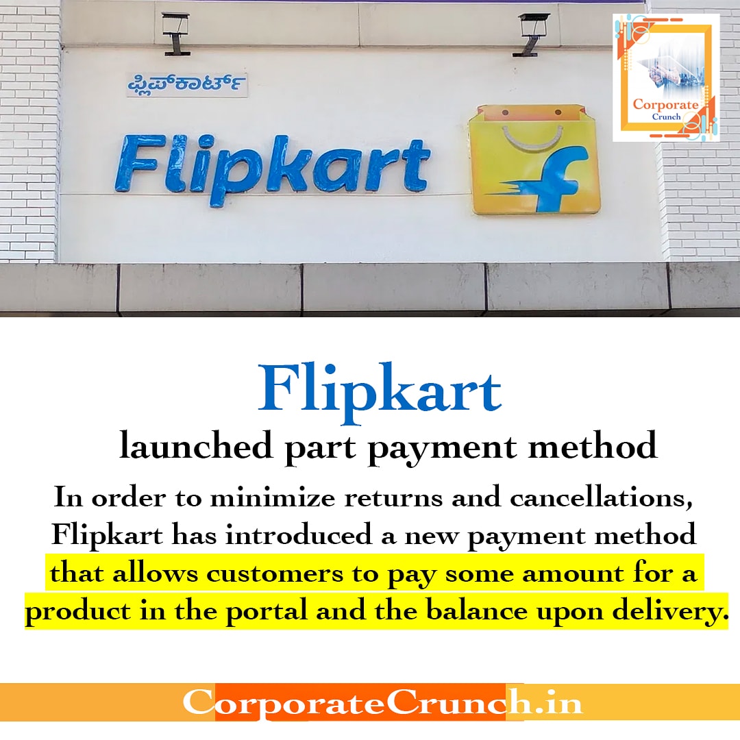 corporatecrunch's tweet photo. #flipkart #Walmart #partpayment https://t.co/lghABVhLNj