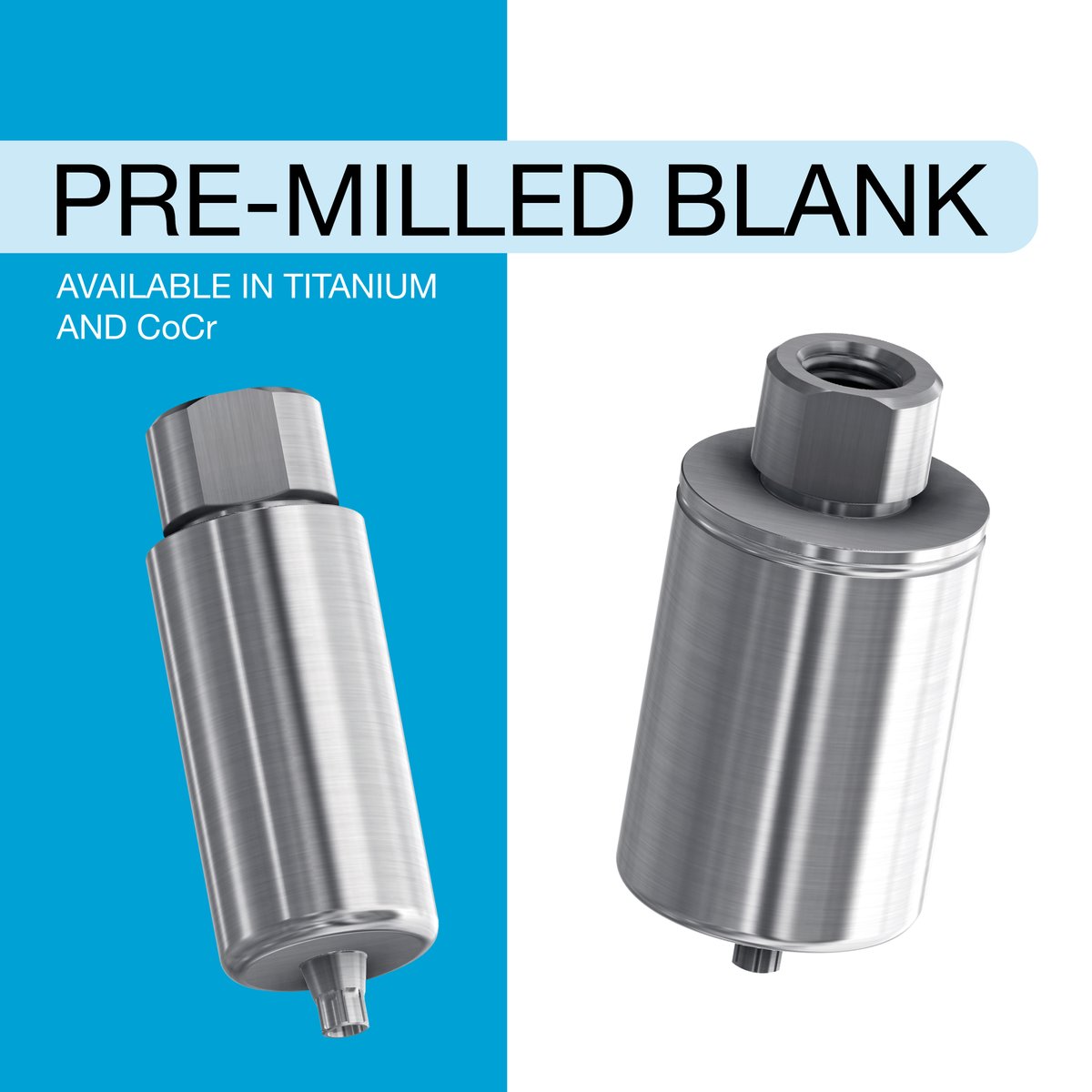 DessDentalSmart's tweet photo. Did you know…?

#DESS Pre-milled Blank system allows in-house customized milling of abutments and assures the DESS quality and precision of the connection and screw seat.

#dentalabutments #millingabutments #premills https://t.co/HFAcStdQbv