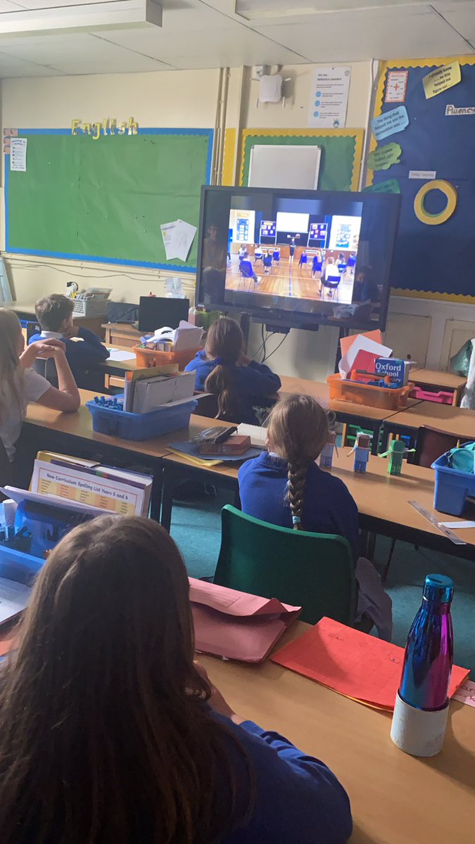 Lou8413's tweet photo. 🌟Stars Class absolutely loved watching year 6 assembly @astley_primary6 this morning! Very emotional 😭 we’re all so proud of you and excited for your journey to high school. Good luck everyone in school and at home, from Stars Class 🌟🌟
#soproud  @Astley_Primary @AstleyFriends https://t.co/iGNWfgN1wj