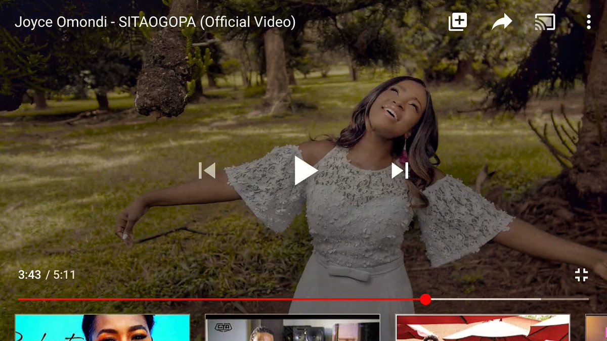 Wondrous Songs!!🎶🎵🎼 (@wondroussongs) on Twitter photo 📢ATTENTION EVERYBODY‼️
🎶THIS IS FOR ALL THE LOVERS OF GREAT GOSPEL MUSIC🎶
Gifted Singer <a href="/JoyceOmondi/">Joyce Omondi Waihiga</a> never stops blessing us!
#Sitaogopa is such an uplifting song! Are you discouraged, fearful? Let’s keep trusting. Keep holding on to hope!
Watch📺:👉youtu.be/sToNgAK5U_o 📢ATTENTION EVERYBODY‼️
🎶THIS IS FOR ALL THE LOVERS OF GREAT GOSPEL MUSIC🎶
Gifted Singer <a href="/JoyceOmondi/">Joyce Omondi Waihiga</a> never stops blessing us!
#Sitaogopa is such an uplifting song! Are you discouraged, fearful? Let’s keep trusting. Keep holding on to hope!
Watch📺:👉youtu.be/sToNgAK5U_o