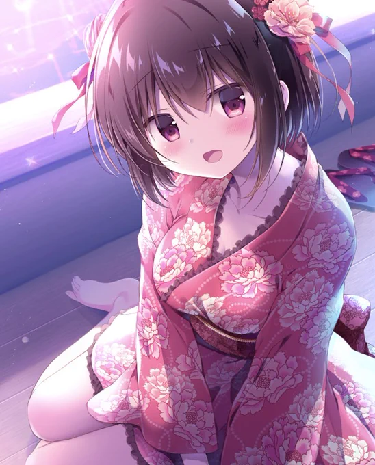 花火より先輩のことばっかり見ちゃってました…♡ 