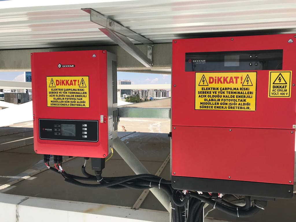 GoodWePower's tweet photo. GoodWe &amp; @Solitek_ işbirliği devam ediyor!

Diyarbakır’da bulunan @Turkcell #solar #çatı projesi kapsamında; kurulan #80kW’lık sisteme, #TÜVRheinland Ödüllü #GoodWe #MTSerisi ürünlerimiz ile katkıda bulunmaktan mutluluk duyuyoruz.

#GoodWe #Turkey #joytoinstall #güneşbizeyeter https://t.co/yW7y3uMqCB
