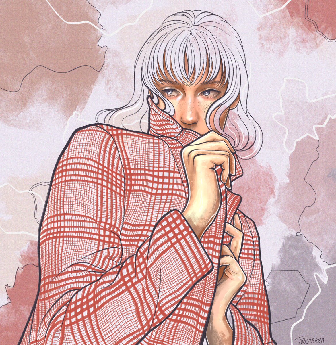 tarr_oliv's tweet photo. Stripes ☔️ 
#fashionillustration #illustration #procreate https://t.co/CArSNlRPKO