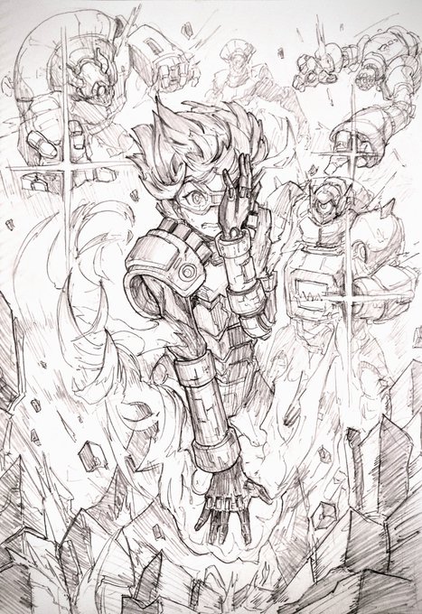 Got inspired so I decided to draw a pencil illustration in class ಠ∀ಠ )! 