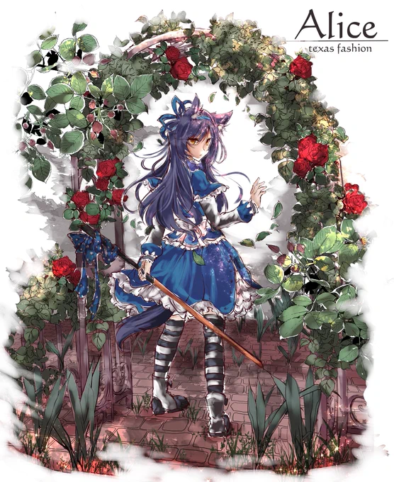 メルヘンコーデ、っていうのあっても良いかなと思った落書きテキサス? 