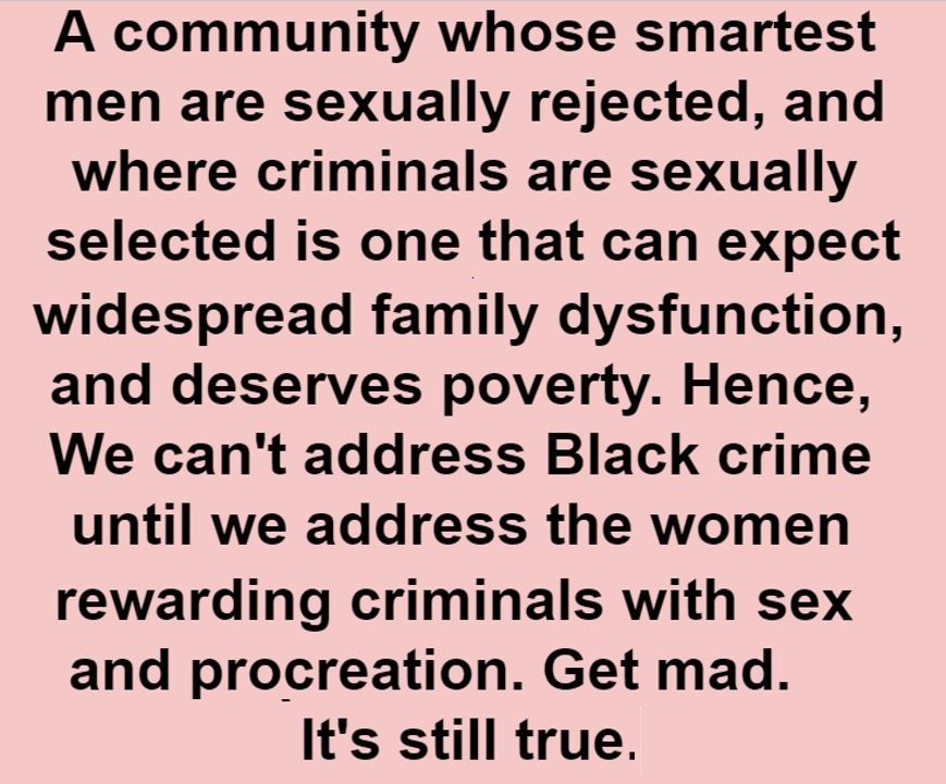 <a href="/JudgeJoeBrownTV/">JudgeJoeBrown</a> This WILL offend many, but I defy anyone to prove it's not related to this post...