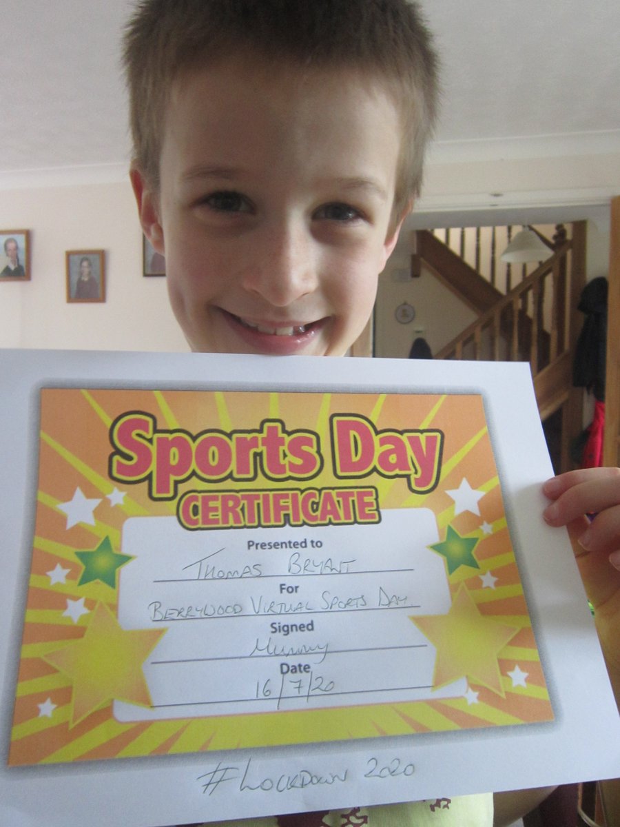 DottyBryant7's tweet photo. Highlight of the School Year... Sports Day (with a difference!) @BerrywoodPE https://t.co/sJSRlG8Mef