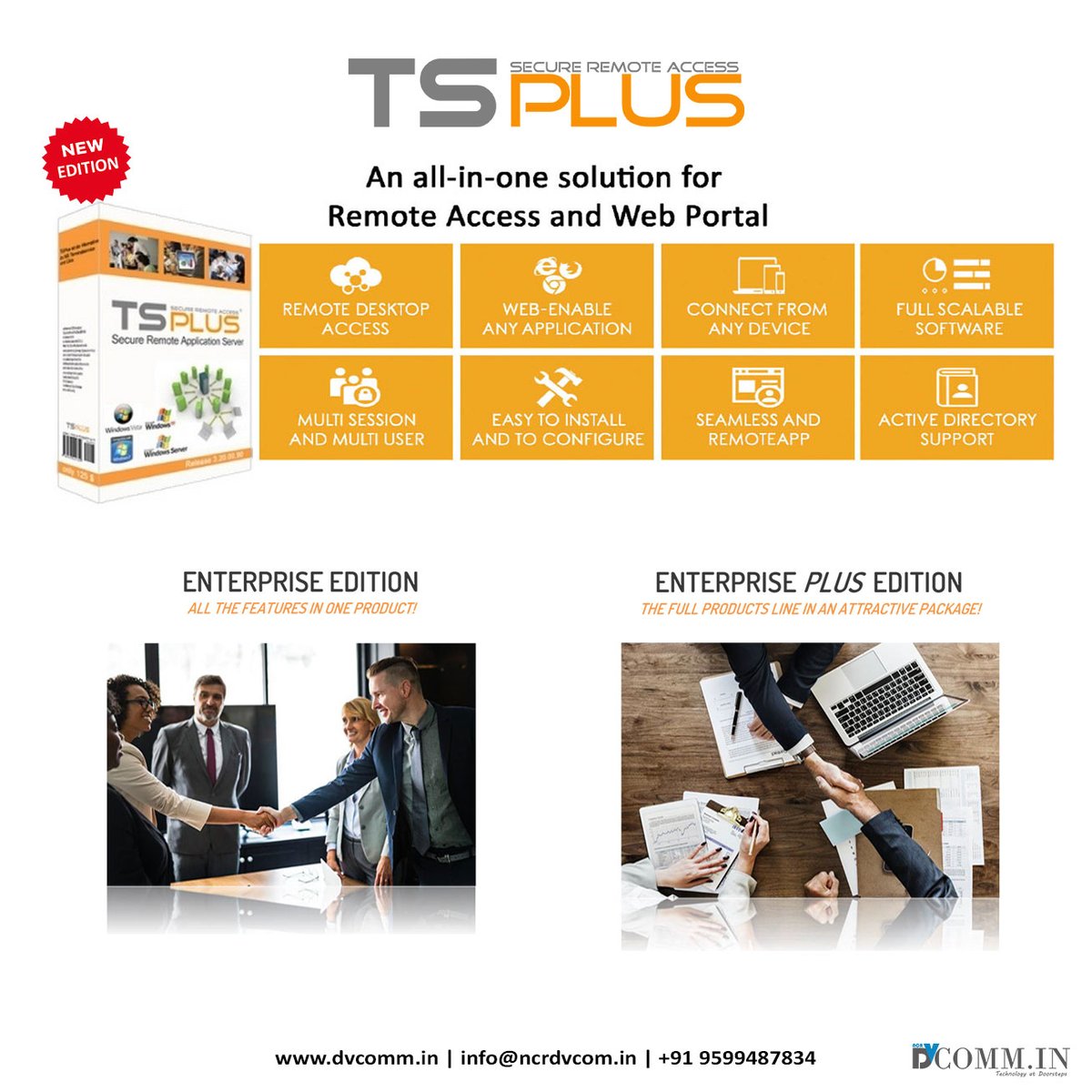 oshora_online's tweet photo. TSplus: An all-in-one solution for remote access and web portal!
Shop Now @ https://t.co/J7kHQkCh7Y
#TSplus #SoftwareLicense #remoteaccess #enterpriseedition #enterpriseplusedition #onlineshopping #dvcomm #delhi #india https://t.co/D13PHqa9zf