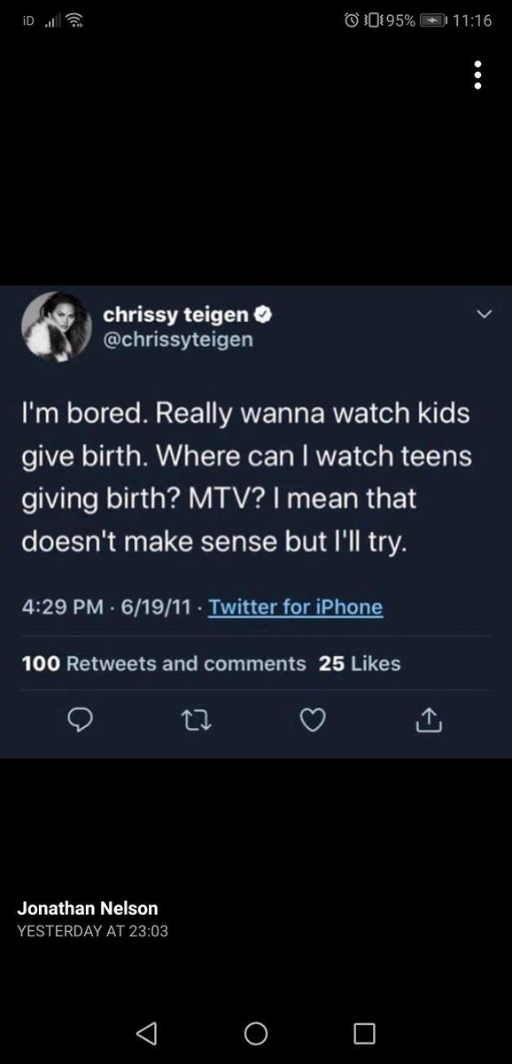 stocker_louise's tweet photo. @chrissyteigen nonce https://t.co/NnsxdZJYwG