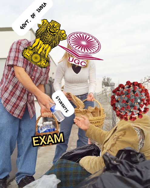 SatyavratRai8's tweet photo. Why cases are increasing day by day and students must have to give exams 
#NoExamsUGC #NoExamMHRD #cancelallexams #BoycottUGCGuidelines #MNITAgainstExams #NoExamUGC @DrRPNishank #Exams https://t.co/RRbmNI1PqD