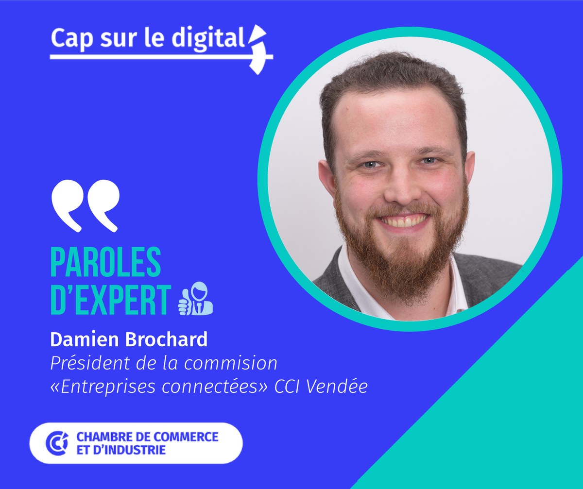 ccivendee's tweet photo. Cette semaine, @tomatoschewps élu  #CCI #numerique   vous parle de #CapsurLeDigital 🎙️: 
" Après la crise du COVID, les commerçants ont un autre challenge à relever ✊ : celui du rebond et cela passe notamment par leur digitalisation ! #CapsurLeDigital est une aubaine. "
#CCINUM https://t.co/Ufg9dIa3dO