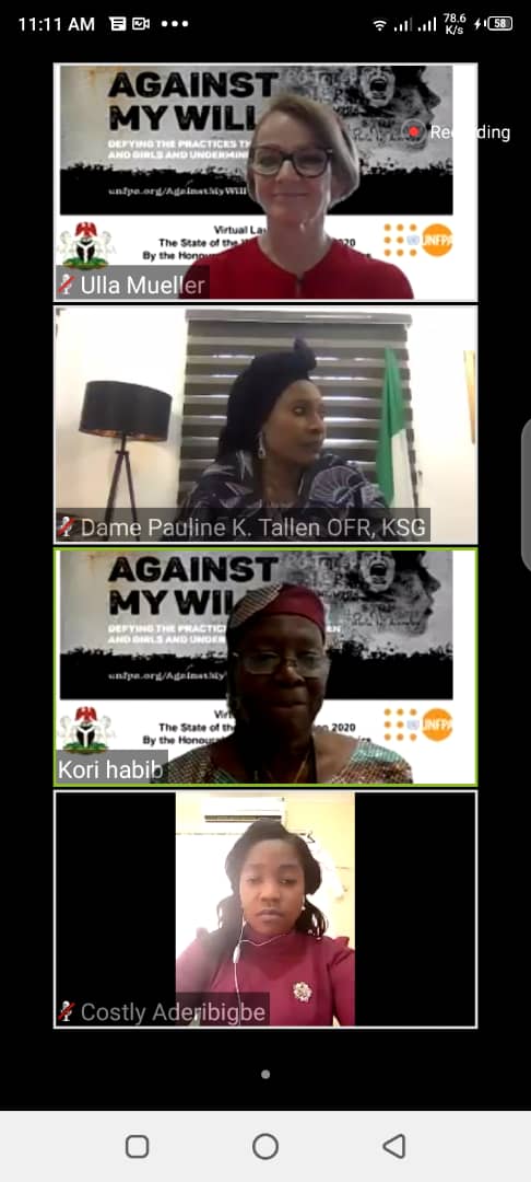 reuben_markus's tweet photo. A committee was set up in Nigeria to address all forms of SGBV as approved by the president said Honorable minister of Women affairs while speaking on the protection of Nigeria women and girls. #SWoP2020Report @EVA_Nigeria @ullamuller @Unfpa_Nigeria @natpopcom @PaulineKTallen https://t.co/mQ5MF8KB1t