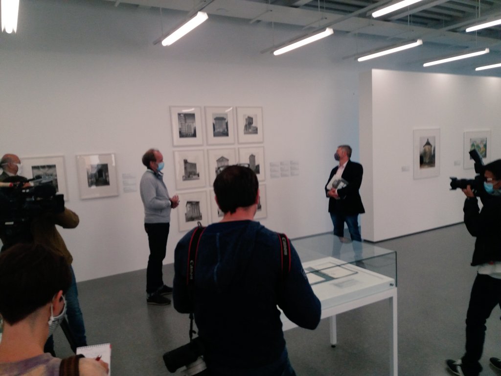 #Ausstellung #BorisBecker #Hochbunker 'Photographien von Architekturen und Artefakten' (18.7.20 bis 31.1.21) im #Saarlandmuseum #epd_dabei
