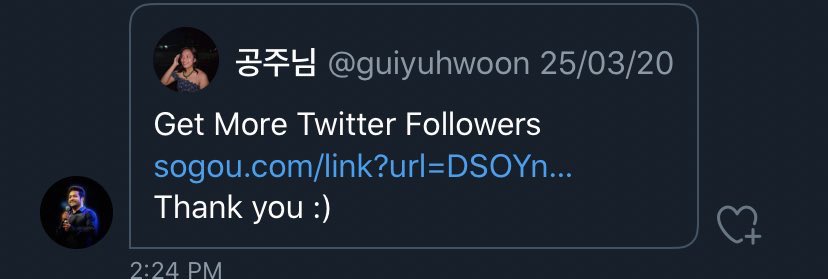 phaniteja_kolli's tweet photo. Don’t open the links and fill your details,all are fake and your accounts may be hacked.
#twitterhacked #hacker #fakefollow https://t.co/HDPlvai0UK