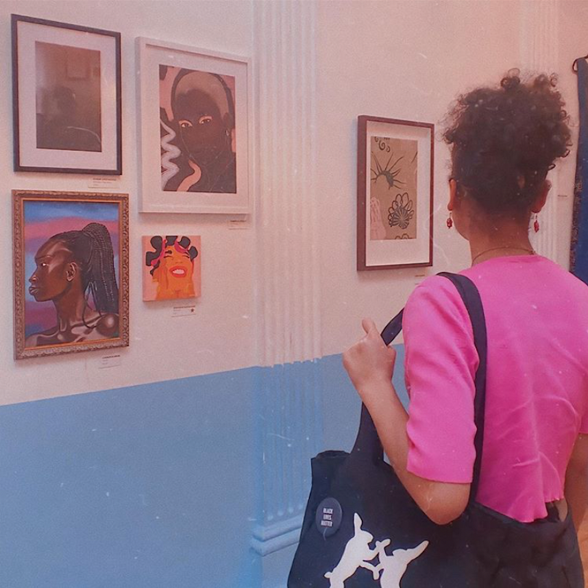 Perfect picture moments at our exhibition! Open every Saturday &amp; Sunday 12-8pm throughout July, come along, it’s free! @nonaassisi