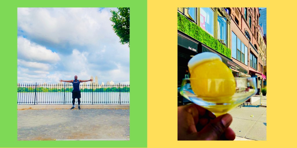 smokinscientist's tweet photo. Two great ways to bookend yesterday. 1) Beginning the day by adding miles to my #nycsubwaychallenge and #oneNYchallenge virtual challenges. 2) Ending it with this limoncello and tequila sorbetto. #nyc #yelp #runningmotivation #blackrunner #runchat #blackrunner https://t.co/woeLRGamvx