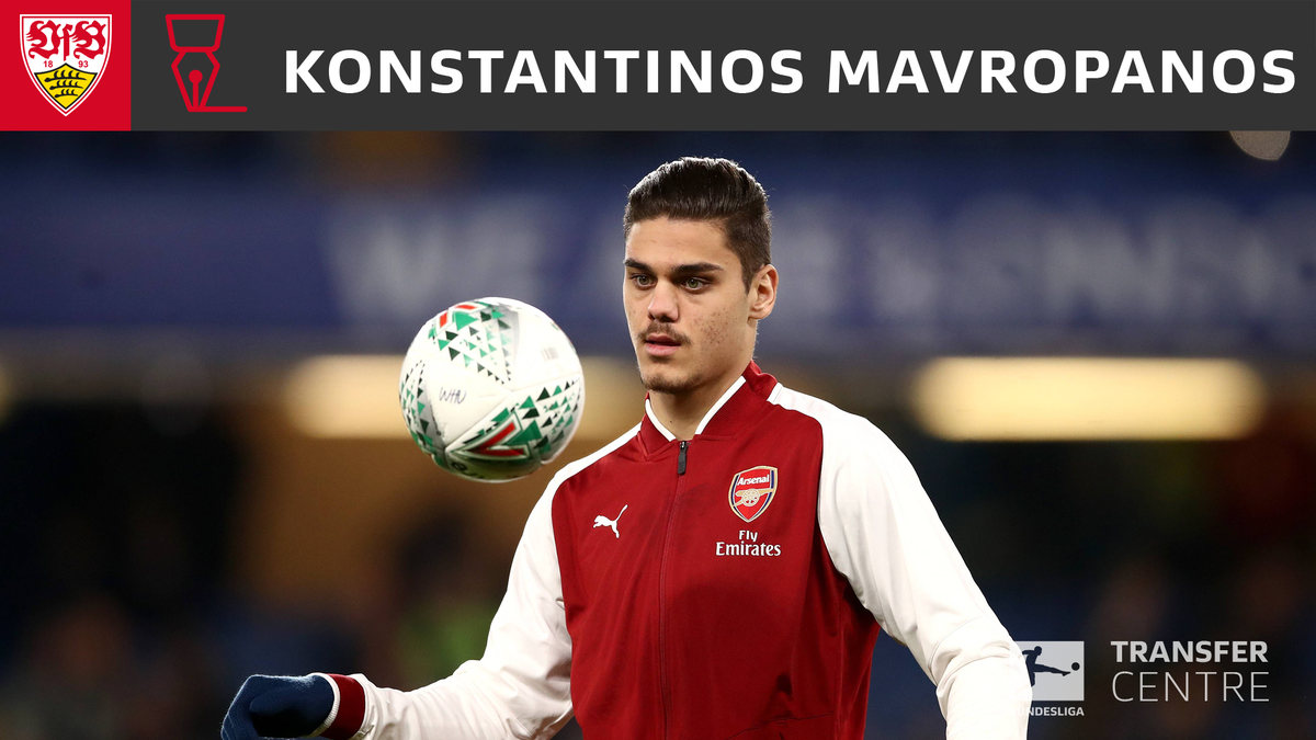 Bundesliga_EN's tweet photo. #BLTransfers ๐โ๏ธ
@DMavropanos swaps @Arsenal for @VfB_int for the 2020/21 #Bundesliga season ๐ https://t.co/4D9PHVZXBn