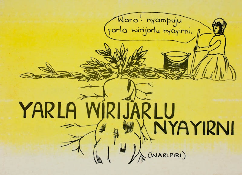 LAAL_bot's tweet photo. Check out another interesting item from the @living_archive! Yarla wiri-jarlu nyayirni / yirri-puraja manu yirrarnu Janet Nakamarrarlu (1984-2004): https://t.co/PnkhvtASb9 https://t.co/87qBPPD0RV