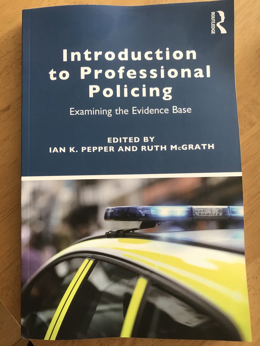 TeesPolInv's tweet photo. Congratulations to Ruth on getting this out there - it’s going to be really useful for our Policing students https://t.co/vg2FJjWhpz