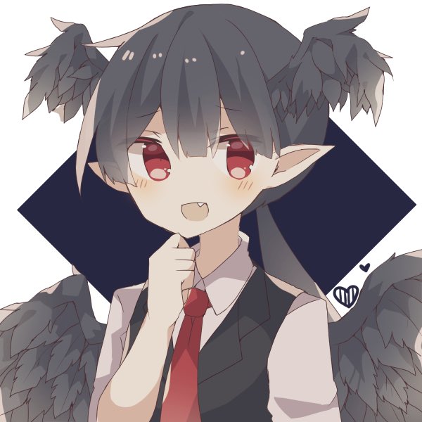 博麗カエデ テス勉埋め みーなのキャラメーカーb版 第2弾よ 自作タグ作ろうかな 甘夏物語 ネーミングセンスよ 天使と悪魔 無性別 目が虚ろで片翼の天使 左目が弱視 こう見えて強い スキル 煽り を持つ悪魔 黒い天使の羽は悪魔の羽に