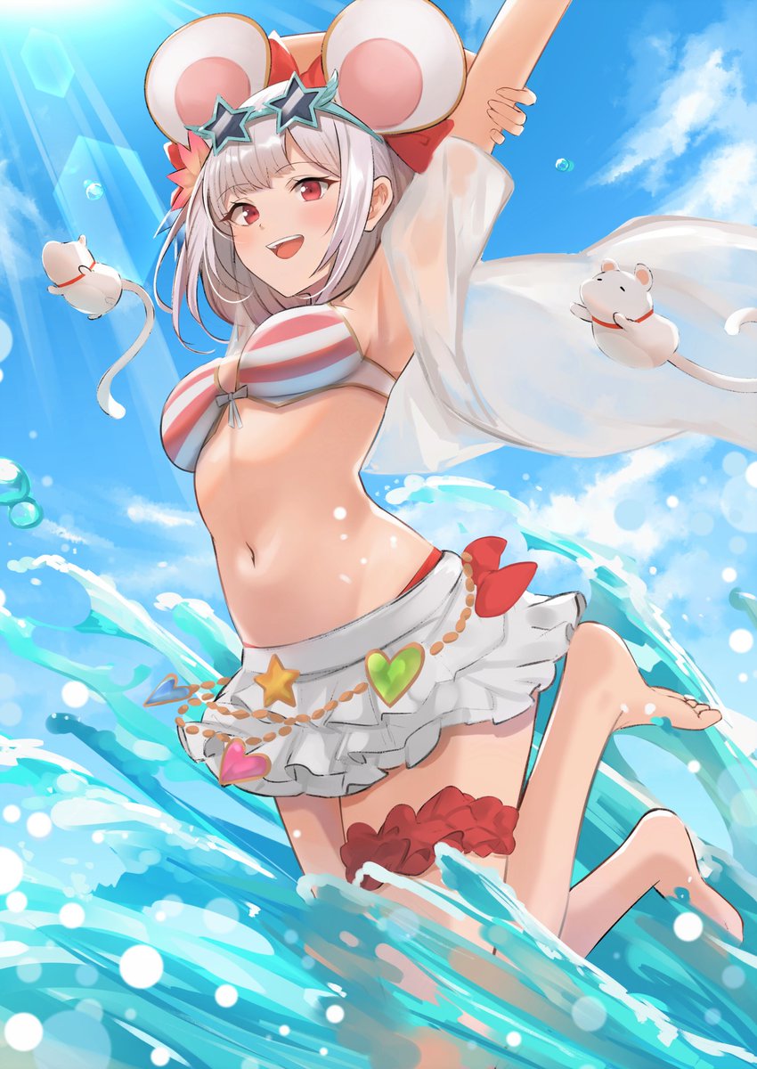 ビカラ 「夏だ!海だ!水着ビカラだ!!!

#グラブル 」|れんず@お仕事skeb募集中のイラスト