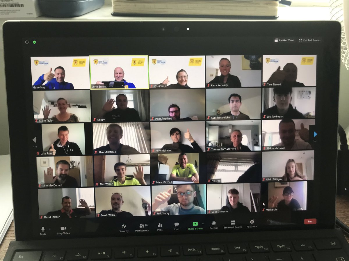 ScotFASouthWest's tweet photo. COACH ED | Another fantastic group of coaches have completed their 1.2 Children’s Coaching Certificate today. Some great discussions and contributions by all!  @mrgaz17 &amp; @jbprestwick were impressed by the candidates. @ScottishFA @ScotFASouthWest https://t.co/yT7PR4ozzF