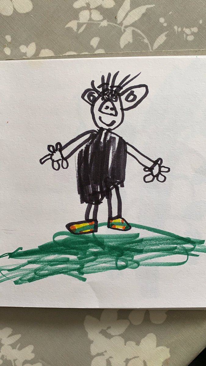 AmandaCobie's tweet photo. M did a self portrait following most of Rob’s instructions @ClivetheCrane @MrsEdmond3 @LucyCarter777 #DrawWithRob https://t.co/VcdGsVv2r9