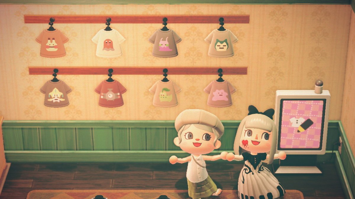 yumeno_island's tweet photo. らっこちゃんがエイブルにマイデザ飾りにきてくれた…💭
ポケモン可愛い！！！
住民が着てくれるの楽しみ☺️💓
@racco_dm https://t.co/NAknuyRx7z