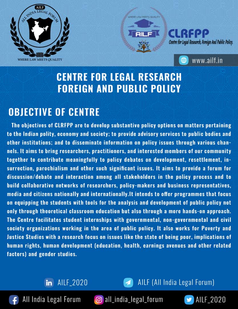 AILF_2020's tweet photo. Objective of our centre
#ailf #CLRFPP #legalresearch #legalawareness #legalknowlege https://t.co/RO58Q0S89L