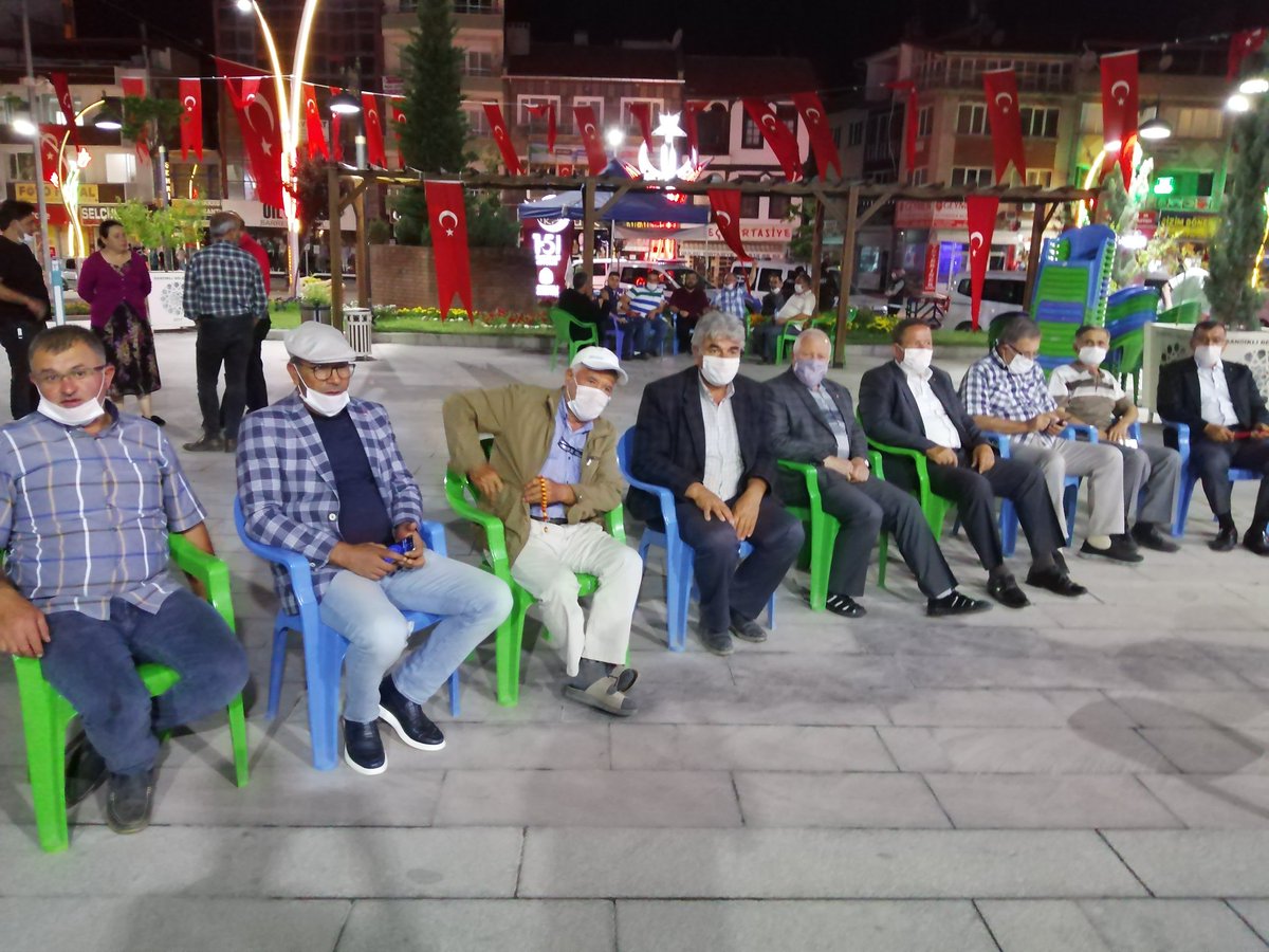 sandiklitb's tweet photo. 15 Temmuz Demokrasi ve Milli Birlik Günü dolayısıyla ilçemizde anma programı düzenlendi. Hain darbe girişimini unutmadık, unutmayacağız #15Temmuz https://t.co/m0orFvDKsP