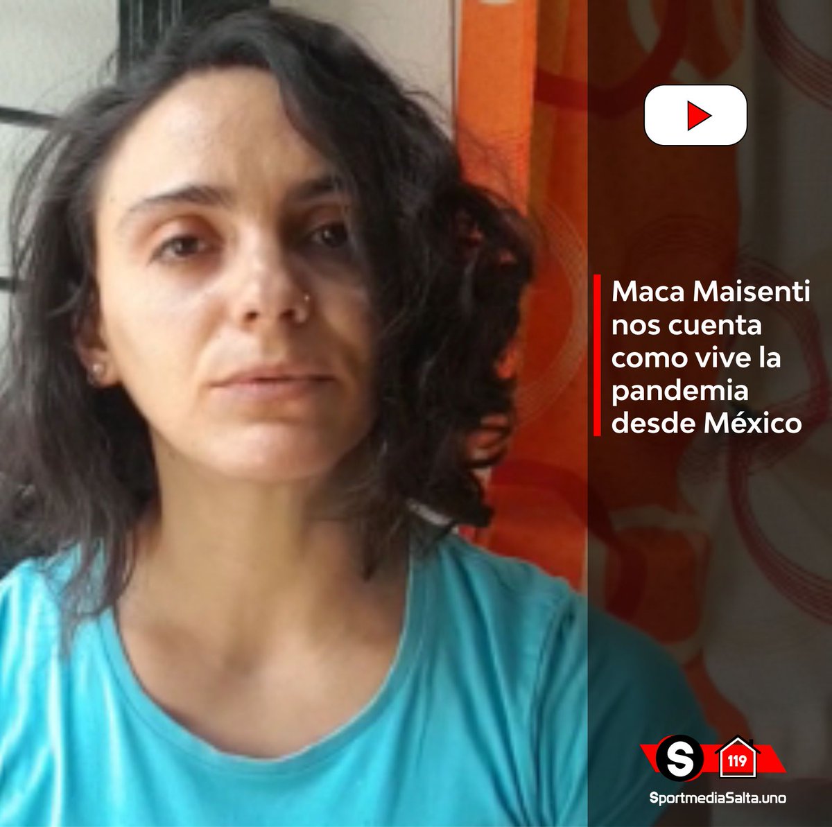 #SalteñosPorElMundo

MACARENA MAISENTI NOS CUENTA QUE ES DE SU VIDA EN… MÉXICO

* Se fue en 2017 y pasó por el seleccionado nacional de Aruba de taekwondo como PF.
* Este año se trasladó en Monterrey para dar clases de TKD donde pasó la cuarentena.

sportmediasalta.uno/macarena-maise…