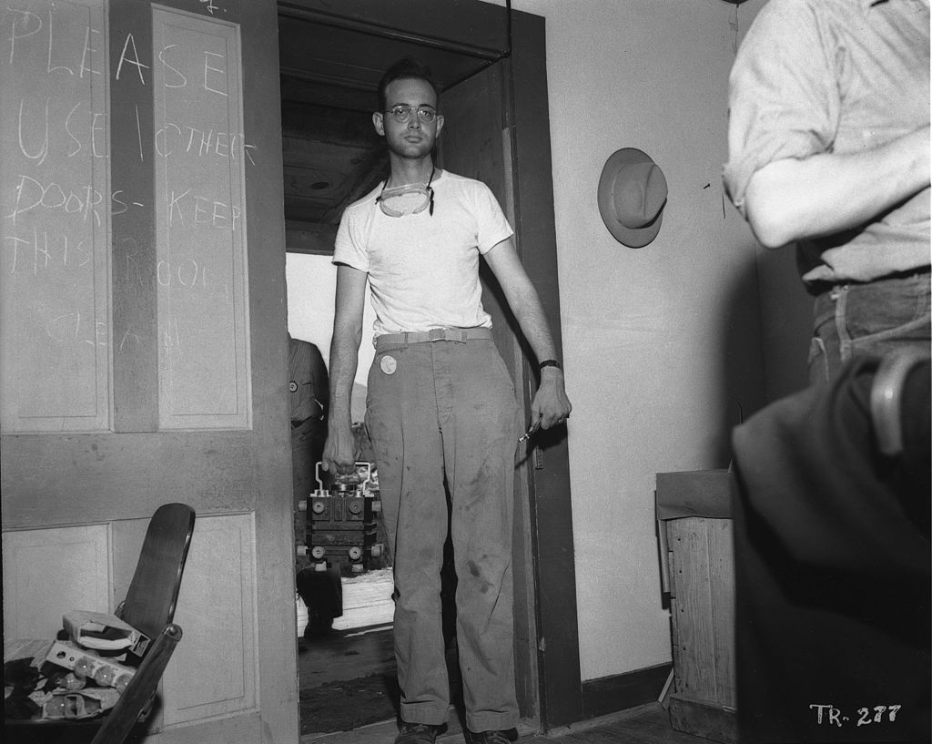 The arrival of the plutonium core was bizarre. Herbert Lehr walked through the wrong door, but before he could hand it over, there was an objection. Robert Bacher pointed out the bomb was technically property of the University of California – and asked for a receipt!
