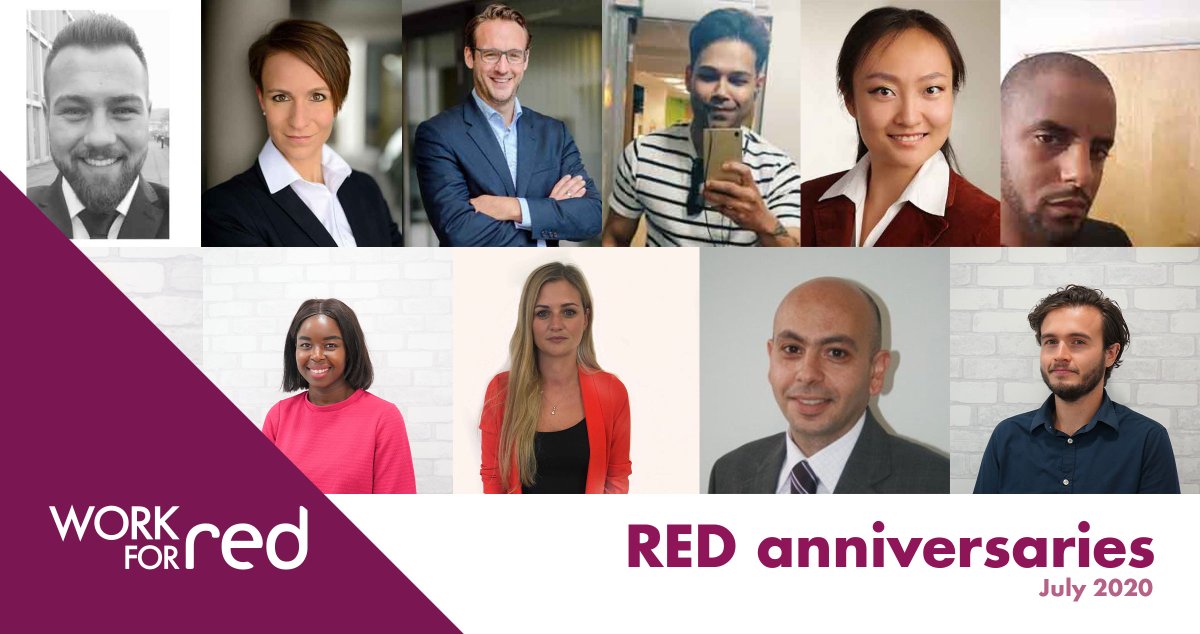 WorkforRed's tweet photo. Congratulations to our fantastic colleagues on their work anniversaries this month! Thank you for your dedicated contribution in moving our business forward. #SAP #recruitment #WorkForRED https://t.co/gz2Dov3MK3