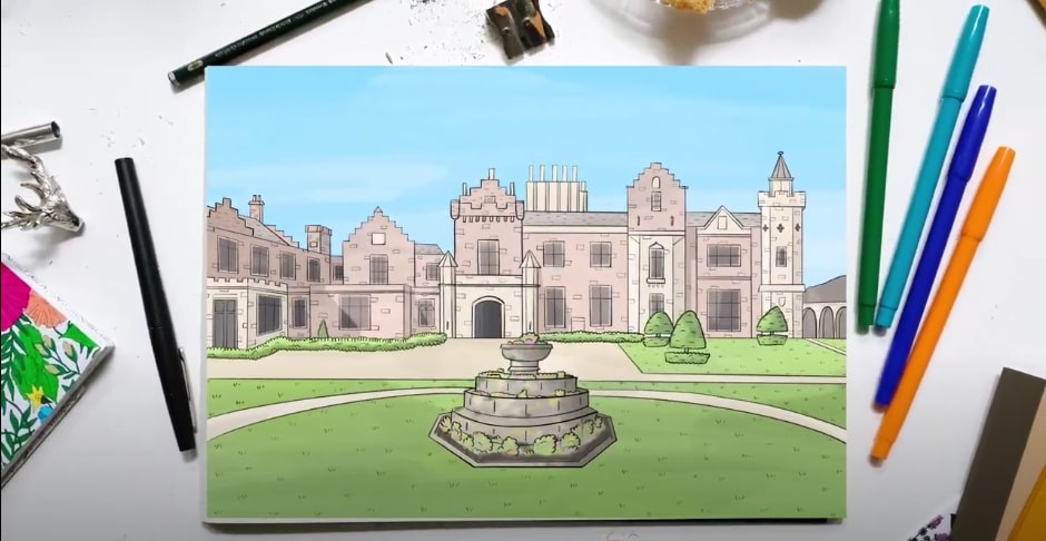 AbbotsfordScott's tweet photo. We’re excited to be one of the destinations featured in @VisitScotland’s #SketchingScotland campaign.
 
Learn how to draw Abbotsford and other iconic sights and landmarks across Scotland with their tutorials. 
 
See Abbotsford's tutorial and find out more: https://t.co/5zRkyz8sVk https://t.co/EJ6D5966PV