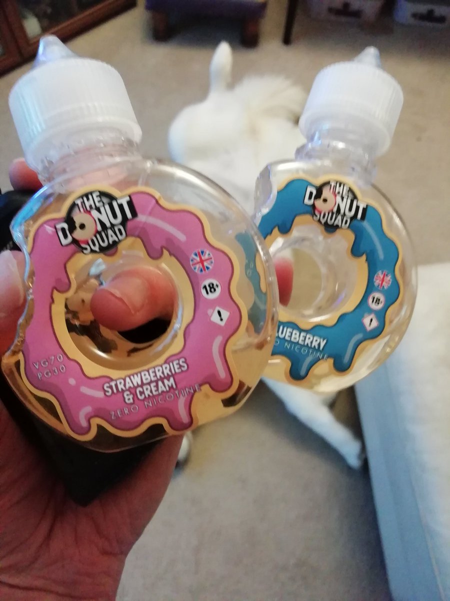 Quality customer service 👌😊
Highly recommended 💯
#vapefam <a href="/designyourvape/">Design Your Vape</a> 
Loving #TheDonutSquad 😍
#StaySafe💙