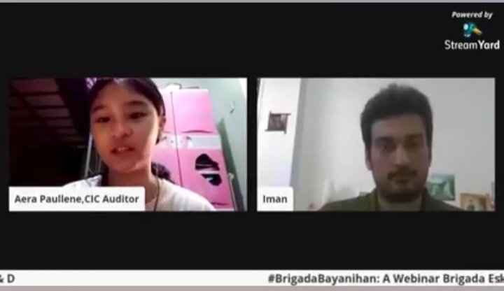 cicrmhsmanila's tweet photo. Crusaders, we hope that you all had fun watching the 10th episode of the #BrigadaBayanihan series! Make sure to keep in mind what you've learned from the four speakers. Keep safe, love each other in every second <333! https://t.co/8yCAAizBek