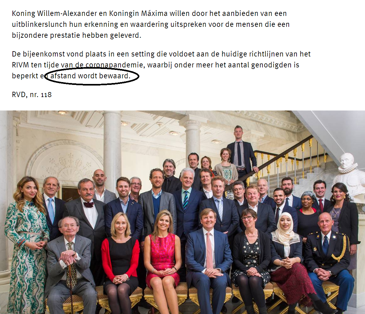 ywevanderpol's tweet photo. Een fantastisch initiatief maar kan iemand me deze combinatie uitleggen?? @koninklijkhuis https://t.co/LJCY349NIZ