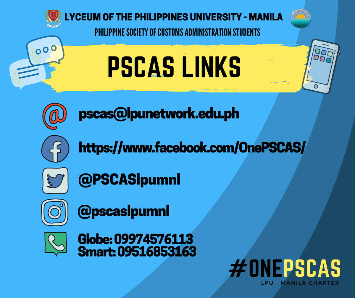PSCASlpumnl's tweet photo. As we take a huge step towards the new normal, PSCAS will be with you to provide assistance across various social media platforms to accommodate any concern whether academic or non-academic. ๐
#OnePSCAS https://t.co/lgmu9hyMQ0
