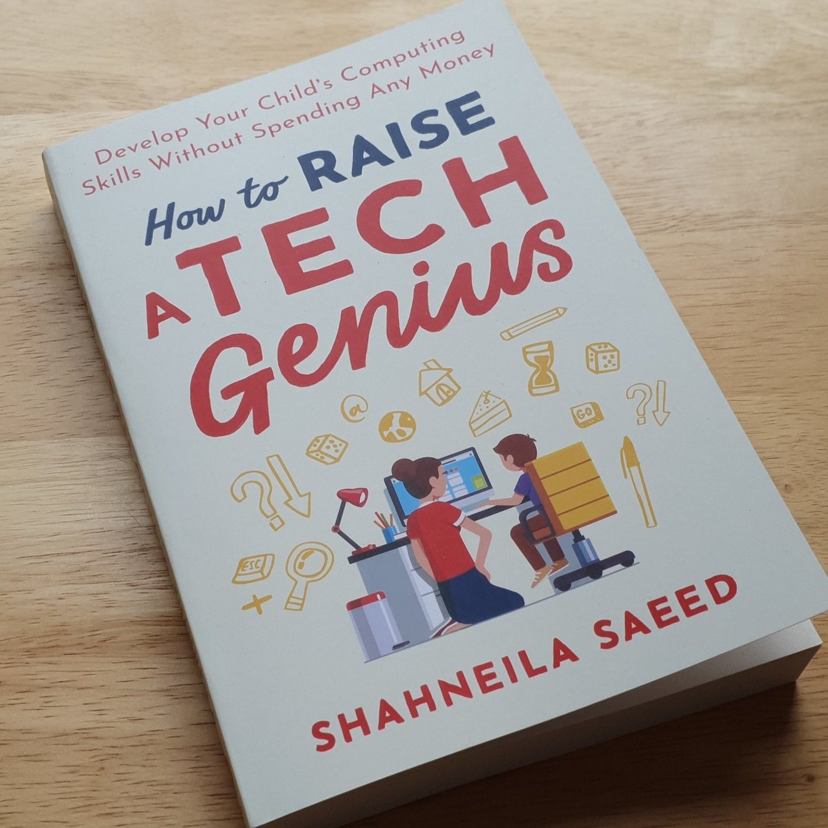 My copy of How to raise a tech genius just arrived! Use this with everyday household objects to learn more about computer science in a creative and engaging way!
Interested in finding out more? Visit:  digitalschoolhouse.org.uk/how-to-raise-a…
#education <a href="/DigSchoolhouse/">Digital Schoolhouse</a> <a href="/uk_ie/">Ukie</a>